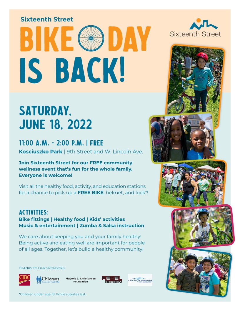 Sixteenth Street Bike Day Is Back!