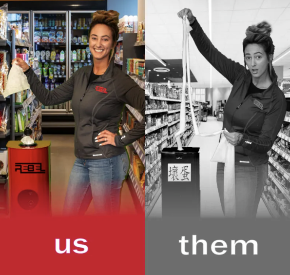 Us vs Them Hicount wipes