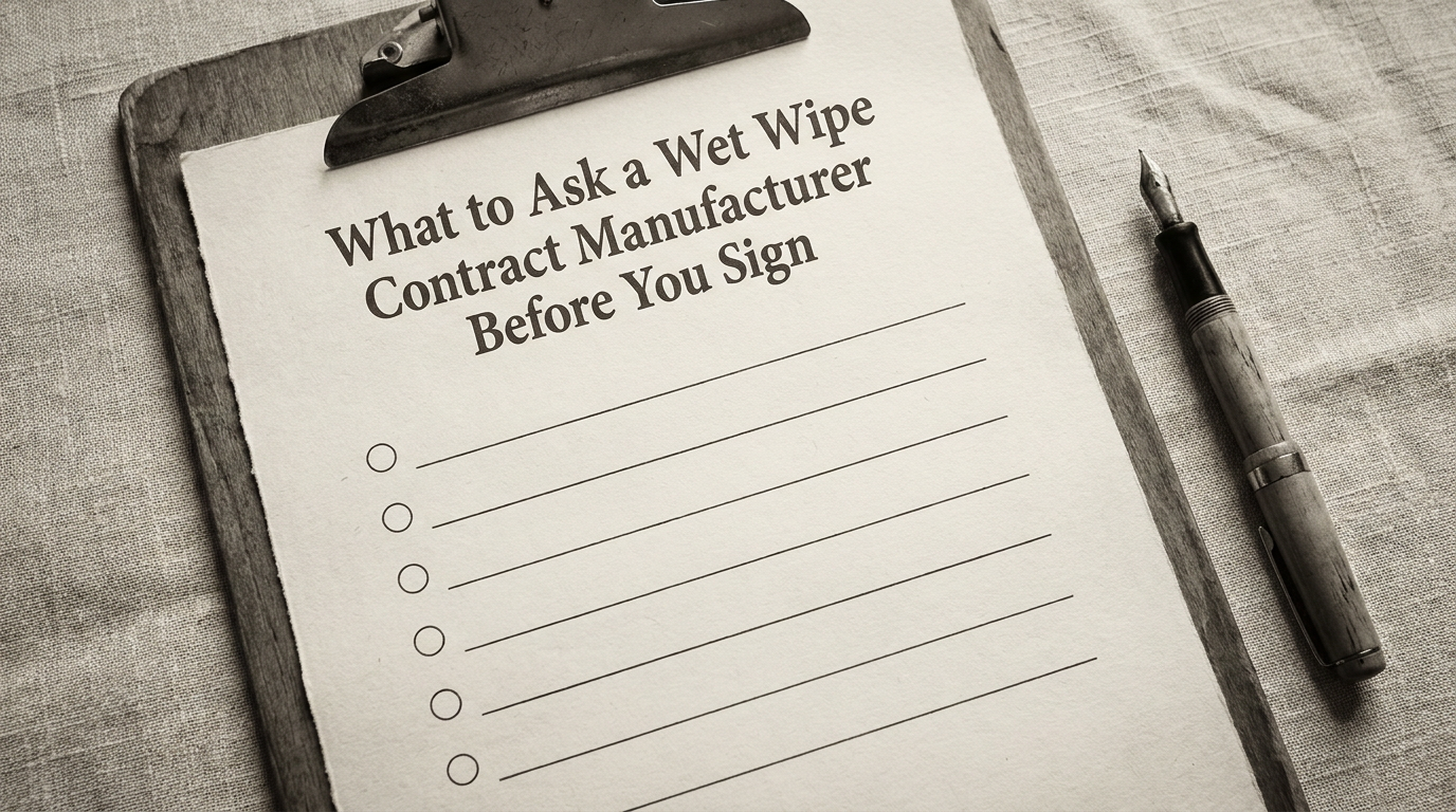 What to ask a Wet Wipe Manufacturer what to aska a wet wipe manufacturer